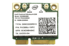 Karta WiFi WLAN Intel 2200BNHMW MiniPCI-E