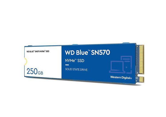 Dysk SSD WD Blue SN570 WDS250G3B0C (250 GB ; M.2; PCIe NVMe 3.0 x4)