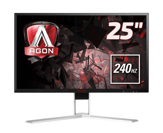 Monitor AOC Agon AG251FZ (25"; TN; FullHD 1920x1080; DisplayPort, DVI, HDMI, VGA; kolor czerwony)