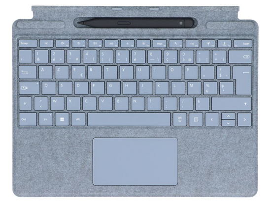Klawiatura Surface Pro Signature Keyboard do Microsoft Surface Pro 8 / X (Ice Blue) French po zwrocie
