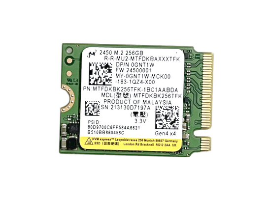 Dysk SSD Micron 2450 256GB M.2 2230 PCIe