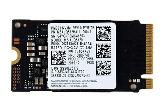 Dysk Samsung PM991 SSD 256GB NVMe M.2 2242