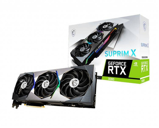 Karta graficzna MSI GeForce RTX 3080 SUPRIM X 10G LHR