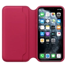 Nowy Oryginalne Etui Apple iPhone 11 Pro Leather Folio Raspberry