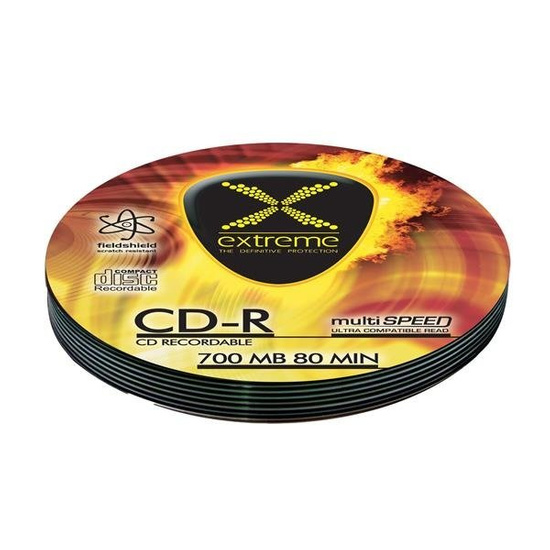 CD-R Extreme 56x 700MB (Soft Pack 10) Silver