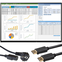 Monitor EIZO FlexScan EV2457 24" IPS 1920x1200 LED HDMI Czarny Bez Podstawki Klasa A +Okablowanie