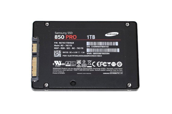 Dysk Samsung 850 PRO 1TB SSD SATA 2,5'' 550/520MBs MZ-7KE1T0