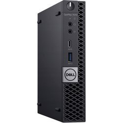 Powystawowy Zestaw Dell Optiplex 7070 Micro i5-8500 6x3.0GHz 8GB 256GB SSD Windows 10 Professional PL Klawiatura Mysz