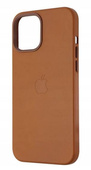 Nowe Oryginalne Etui Skórzane Apple iPhone 12 Pro Max Saddle Brown