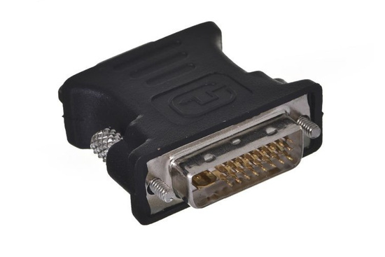 NOWY Adapter SAVIO DVI - VGA CL-25 Czarny