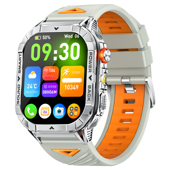 Nowy Smartwatch GlacierX Racer Grey GX-RS70A