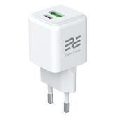 Nowa ładowarka sieciowa GaN 20W USB-A USB-C QC PD Encore Energy MD-2083ZC + kabel 2x USB-C 50cm