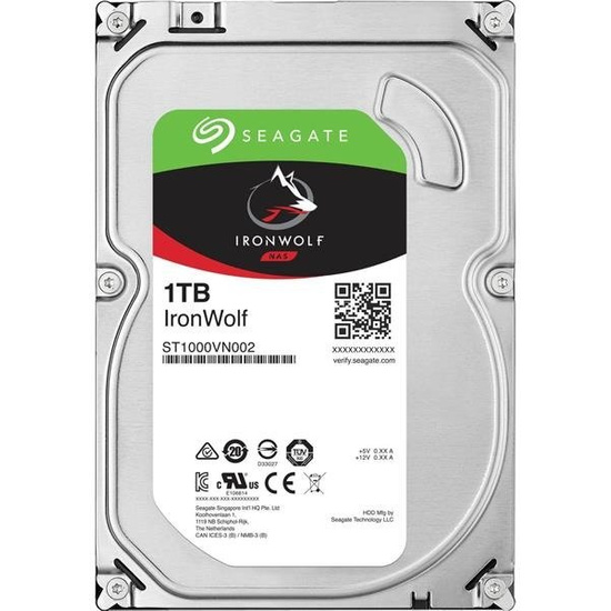 Dysk SEAGATE IronWolf™ 1TB ST1000VN002 5900 64MB SATA III NAS