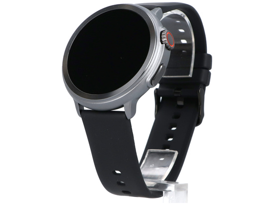 Nowy Smartwatch GlacierX Aura Black + Bransoleta stalowa GX-AC60 BS