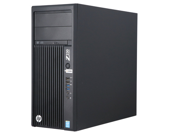 HP WorkStation Z230 Tower E3-1225v3 16GB 480GB SSD DVD Windows 10 Professional GTX 1650 4GB