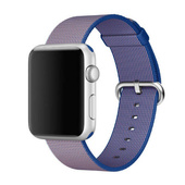 Oryginalny Pasek Apple Watch Woven Nylon Royal Blue 42mm w zaplombowanym opakowaniu