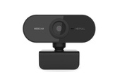 Kamera Internetowa FULL HD USB E-Learning Mikrofon Czarna