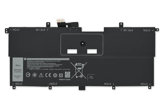Bateria do Dell XPS 13 9365 46Wh 7.6V NNF1C Niska pojemność 15-29%