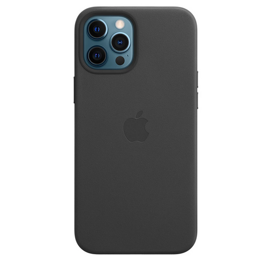 Oryginalne Etui Skórzane Apple iPhone 12 Pro Max Black