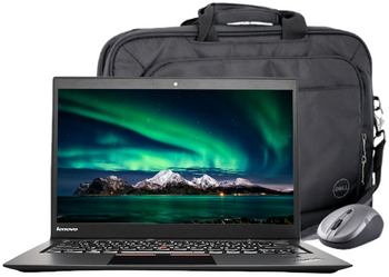 Dotykowy Lenovo ThinkPad X1 Carbon 3rd i5-5200U 8GB 240GB SSD 2560x1440 Klasa A- Windows 10 Professional + Torba + Mysz