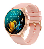 Nowy Smartwatch GlacierX Aura Rose Gold + Bransoleta mesh GX-AR60 BM