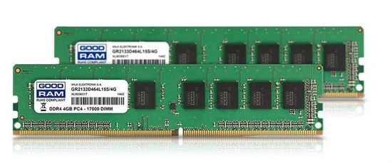 Pamięć DDR4 GOODRAM 8GB (2x4GB) 2133MHz CL15 PC4-17000