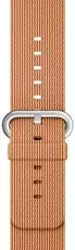 Oryginalny Pasek Apple Watch Woven Nylon Gold / Red 38mm
