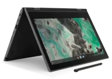 Dotykowy Lenovo Chromebook 500E 2nd Gen Czarny Celeron N4120 4GB 32GB Flash 1366x768 Klasa B Chrome OS