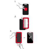 Nowe Szkło Prywatyzujące Ekranowy Samuraj do Apple iPhone 15 Pro z ramką Easy Fit | 2-Pack