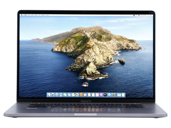 Apple MacBook Pro 16" A2141 Space Gray 2019r. i7-9750H 16GB 512GB SSD 3072x1920 AMD Radeon Pro 5300M Klasa A MacOS Big Sur