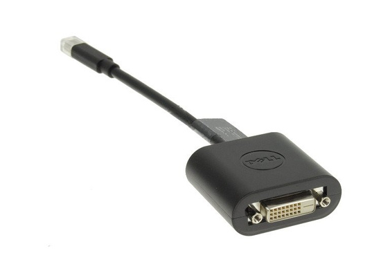 Nowy Adapter Dell Mini DisplayPort DVI Czarny 0G44DK