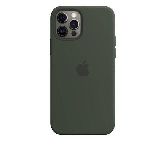 Oryginalne Etui Silikonowe Apple iPhone 12 / 12 Pro Cyprus Green