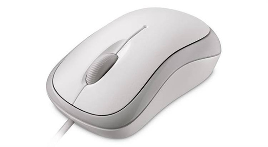 Mysz Microsoft Basic Optical Mouse, biała