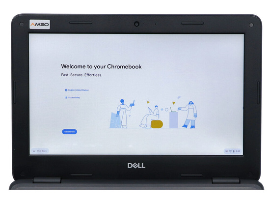 Dell Chromebook 3100  Celeron N4020 4GB 32 GB 1366x768 Klasa B Chrome OS