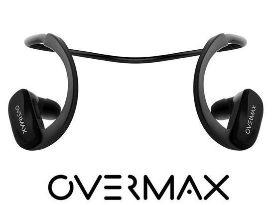 Słuchawki Overmax ActiveSound 3.1 MP3 bezprzewodowe czarne