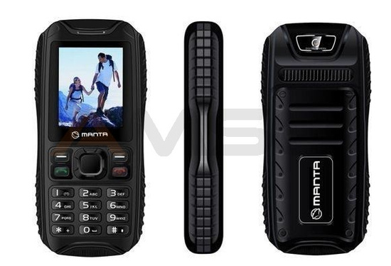 Telefon Manta MS2001 CARBON DualSim 2" Wzmocniony