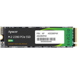 Dysk SSD Apacer 512GB AS2280P4X M.2 PCIe NVMe (2100/1500 MB/s) 3D NAND AP512GAS2280P4X-1