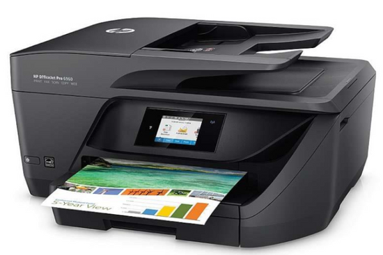 Drukarka Atramentowa HP OfficeJet Pro 6960 Kolor Przebieg od 3 do 5 tysięcy wydrukowanych stron