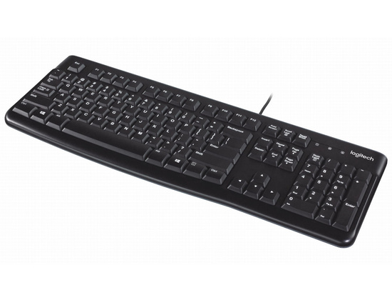 Nowa Klawiatura Logitech K120 USB QWERTY Czarna