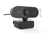 Kamera Internetowa FULL HD USB E-Learning Mikrofon Czarna