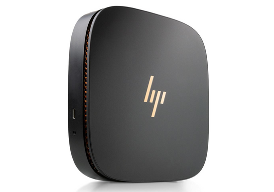 Powystawowy HP Elite Slice G2 Mini USFF i5-7500T 4x2.7GHz 8GB 128GB SSD WIFI Windows 10 Home BOX ZESTAW