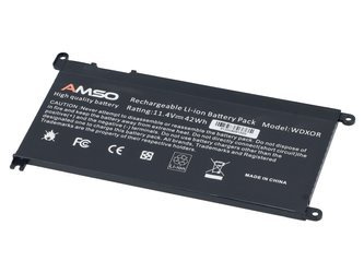 Nowa bateria do Dell Inspiron 13 5368 5379 15 5567 5568 5578 7570 Vostro 14 5468 15 5568 WDX0R 11.4V 42Wh 3500mAh