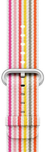 Oryginalny Pasek Apple Watch Woven Nylon Pink Stripe 42mm w zaplombowanym opakowaniu