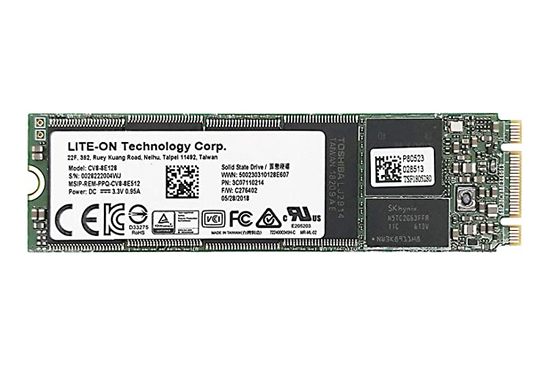 Dysk Lite-On SSD 128GB M.2 2280 SATA 550/380MB/s CV8-8E128-HP