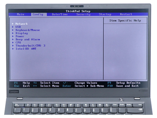 Lenovo Thinkpad X1 Carbon 6th I5-8350U 8GB/256GB SSD 2560x1440 Klasa C Brak systemu SN: PF1KP1M3