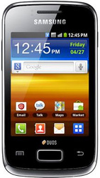 Samsung Galaxy Y Duo GT-S6102 384MB 512MB Black Klasa C Android