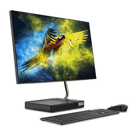Lenovo ideacentre AIO A540-24ICB i5-9400T/23.8" FHD IPS/8GB DDR4-2666/512GB SSD M.2 PCIe NVMe/UHD 630/MR/RJ45/WC/Klaw+My/W10H F0EL0077PB Black 2Y