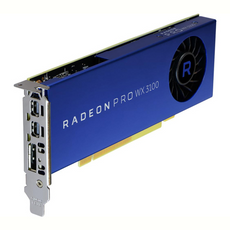 Uszkodzona Karta Graficzna AMD Radeon PRO WX3100 4GB GDDR5 Wysoki Profil