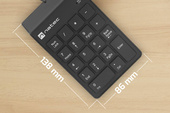 Nowa Klawiatura Numeryczna Membranowa Natec Goby 2 Czarna USB