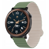 Nowy Smartwatch GlacierX Theron Black + Pasek GX-T248